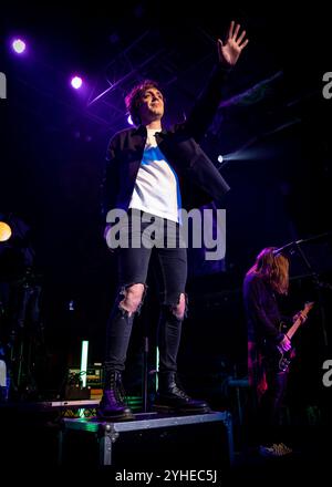Fell Out Boy (Fall Out Boy Tribute Band) tritt an der O2 Academy Islington, London auf © Clarissa Debenham (Film Free Photography) / Alamy Stockfoto