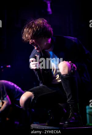 Fell Out Boy (Fall Out Boy Tribute Band) tritt an der O2 Academy Islington, London auf © Clarissa Debenham (Film Free Photography) / Alamy Stockfoto