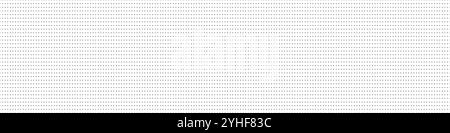 Nahtloser Hintergrund mit Punktmuster und Textur aus Notizbuchpapier. Aufzählungsjournal und Diagrammseite mit kleinen Punkten. Illustration des flachen Vektors Stock Vektor