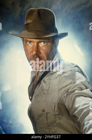 INDIANA JONES UND DER TEMPEL DES UNTERGANGS 1984 Paramount Picturs Film mit Harrison Ford Stockfoto