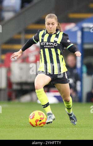 London, Großbritannien. November 2024. Jess Park von Manchester City Women in Aktion während des Women's Super League-Spiels zwischen Crystal Palace Women und Manchester City Women im Selhurst Park, London, England am 3. November 2024. Foto von Ken Sparks. Nur redaktionelle Verwendung, Lizenz für kommerzielle Nutzung erforderlich. Keine Verwendung bei Wetten, Spielen oder Publikationen eines einzelnen Clubs/einer Liga/eines Spielers. Quelle: UK Sports Pics Ltd/Alamy Live News Stockfoto