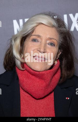 Paris, Frankreich. November 2024. Francoise Fabian nimmt an der Pariser Filmpremiere von Claude Lelouch Teil, um seine Retrospektive am 11. November 2024 in der Cinematheque francaise in Paris zu eröffnen. Foto: Nasser Berzane/ABACAPRESS. COM Credit: Abaca Press/Alamy Live News Stockfoto