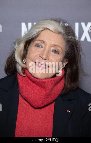 Paris, Frankreich. November 2024. Francoise Fabian nimmt an der Pariser Filmpremiere von Claude Lelouch Teil, um seine Retrospektive am 11. November 2024 in der Cinematheque francaise in Paris zu eröffnen. Foto: Nasser Berzane/ABACAPRESS. COM Credit: Abaca Press/Alamy Live News Stockfoto