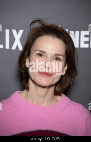 Paris, Frankreich. November 2024. Francoise Gillard nimmt an der Pariser Filmpremiere von Claude Lelouch Teil, um seine Retrospektive am 11. November 2024 in Paris zu eröffnen. Foto: Nasser Berzane/ABACAPRESS. COM Credit: Abaca Press/Alamy Live News Stockfoto