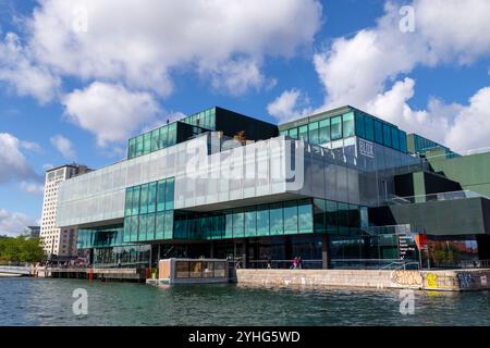 BLOX, ein nationaler und internationaler Treffpunkt, der Menschen in Architektur, Design und nachhaltiger Entwicklung engagiert. Dänisches Architekturzentrum Stockfoto