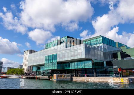 BLOX, ein nationaler und internationaler Treffpunkt, der Menschen in Architektur, Design und nachhaltiger Entwicklung engagiert. Dänisches Architekturzentrum Stockfoto