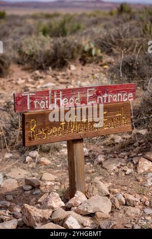 Die Little Colorado River Gorge grenzt an den Grand Canyon National Park in Arizona. Stockfoto