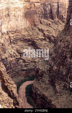 Die Little Colorado River Gorge grenzt an den Grand Canyon National Park in Arizona. Stockfoto