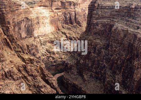 Die Little Colorado River Gorge grenzt an den Grand Canyon National Park in Arizona. Stockfoto