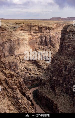 Die Little Colorado River Gorge grenzt an den Grand Canyon National Park in Arizona. Stockfoto