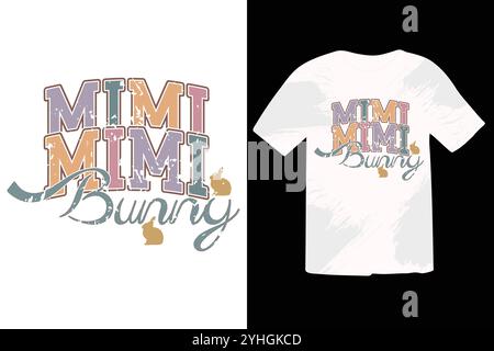 Ester SVG T-Shirt-Design Stock Vektor