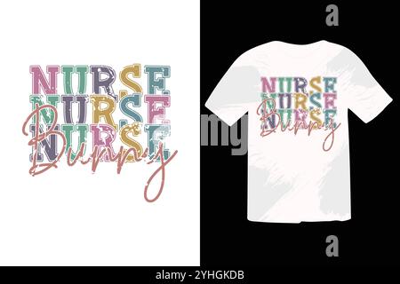 Ester SVG T-Shirt-Design Stock Vektor