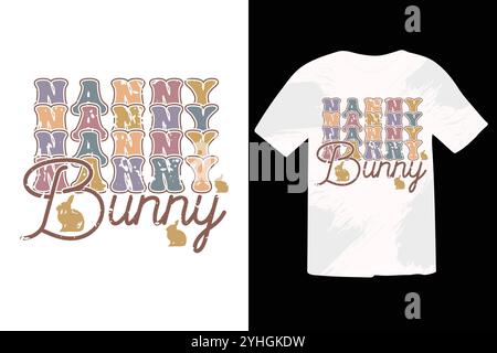 Ester SVG T-Shirt-Design Stock Vektor