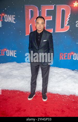 New York, Usa. November 2024. NEW YORK, NEW YORK – 11. NOVEMBER: Melvin Mar nimmt am 11. November 2024 in New York City an der Premiere von „Red One“ der Amazon MGM Studios in Alice Tully Hall, Lincoln Center Teil. Quelle: Ron Adar/Alamy Live News Stockfoto