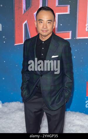 New York, Usa. November 2024. NEW YORK, NEW YORK – 11. NOVEMBER: Melvin Mar nimmt am 11. November 2024 in New York City an der Premiere von „Red One“ der Amazon MGM Studios in Alice Tully Hall, Lincoln Center Teil. Quelle: Ron Adar/Alamy Live News Stockfoto