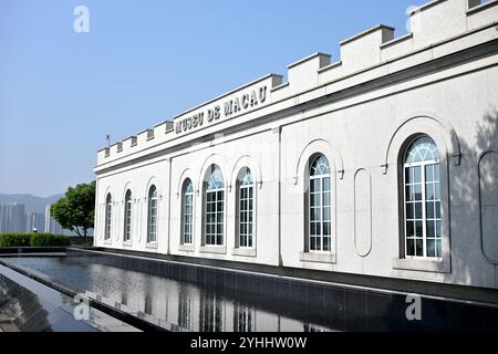 Das Museum Macau (Museu de Macau) befindet sich auf dem Hügel des Fortaleza do Monte Stockfoto