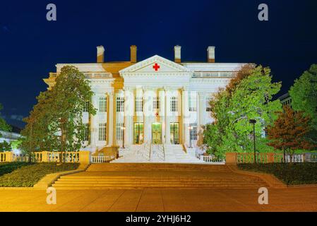 Urbane Stadtbild von Washington, DC. Amerikanisches Rotes Kreuz Zentrale. Die Vereinigten Staaten von Amerika. Stockfoto