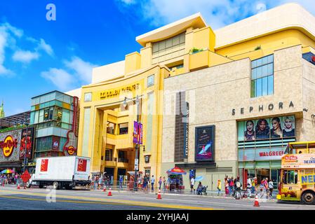 Los Angelos, Kalifornien, USA - 04. September 2018: Kodak Theater (Dolby), wo der jährliche Academy Award präsentiert wird. Stockfoto