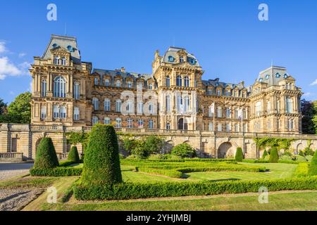 Das Bowes Museum ist eine Kunstgalerie in der Stadt Barnard Castle County Durham England Großbritannien GB Europa Stockfoto