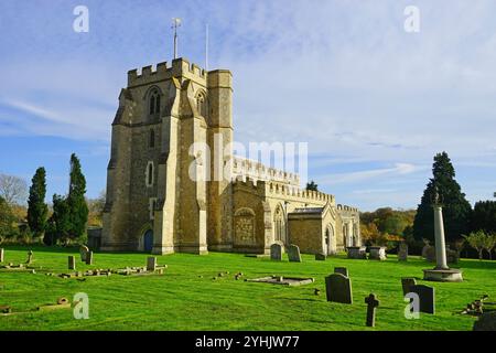 All Saints Church, St. Paul's Walden, Hertfordshire, England Stockfoto