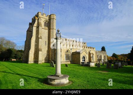 All Saints Church, St. Paul's Walden, Hertfordshire, England Stockfoto