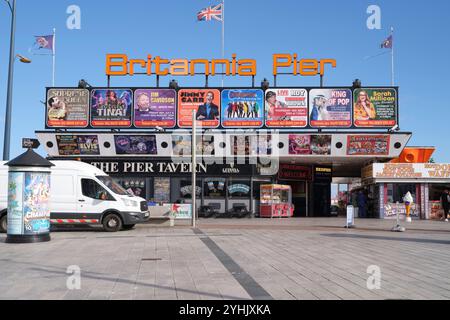 Britannia Pier Great Yarmouth Norfolk Stockfoto