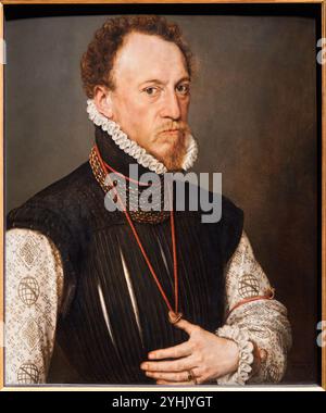 Sir Henry Lee, (1533-1611), 1568, Von Anthonis Mor, (Antonio Moro), National Portrait Gallery, London, Großbritannien Stockfoto