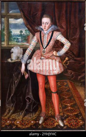 Henry, Prince of Wales, (1594–1612), um 1610, von Robert Peake the Elder, National Portrait Gallery, London, Großbritannien Stockfoto