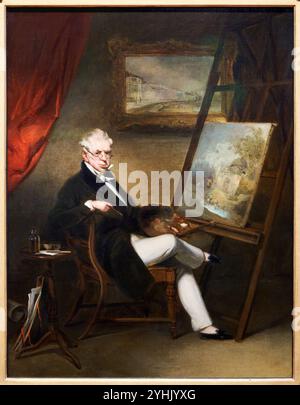 Selbstporträt, George Chinnery, 1774-1852, ca. 1840, National Portrait Gallery, London, Großbritannien Stockfoto