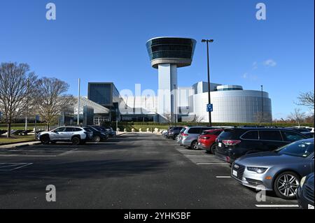 Eintritt zum National Air and Space Museum in Washington. Stockfoto