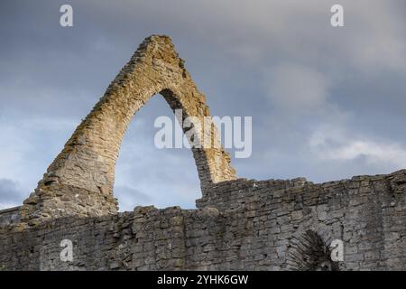 Kirchenruinen, Hansestadt Visby, UNESCO-Weltkulturerbe, Gotland Island, Schweden, Europa Stockfoto