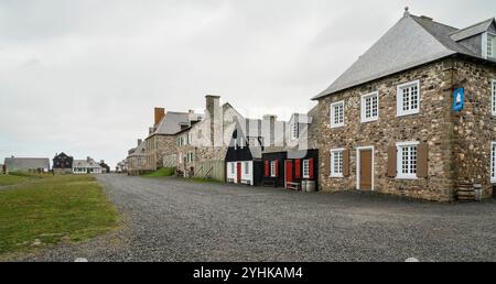Festung Louisbourg   Louisbourg, Nova Scotia, CAN Stockfoto