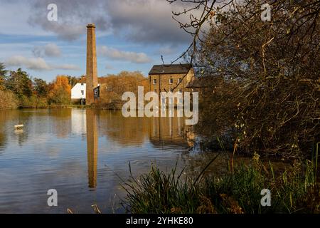 Der Mühlenteich und die Mühle in Tonge Sittingbourne in Kent Stockfoto