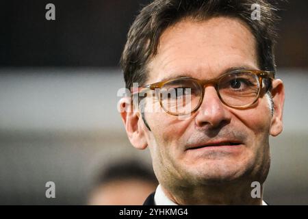 Linse, Frankreich. Oktober 2024. Joseph OUGHOURLIAN von Lens während des Fußballspiels der französischen Meisterschaft Ligue 1 zwischen RC Lens und LOSC Lille am 26. Oktober 2024 im Bollaert-Delelis Stadion in Lens, Frankreich - Foto Matthieu Mirville/DPPI Credit: DPPI Media/Alamy Live News Stockfoto