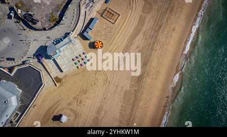 Blick Auf Den Hafen Von Ramsgate Aus Der Luft Stockfoto