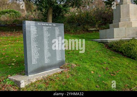 Das war Memorial auf dem Blackburn Old Cemetery, Blackburn, Lancashire, Großbritannien Stockfoto