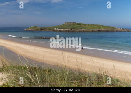 Fischerpfade an der Atlantikküste in Portugal Stockfoto