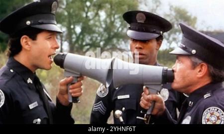 POLICE ACADEMY 4 1987 Warner Bros. Film mit Steve Gutten Stockfoto