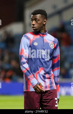 MUSA DRAMMEH, professioneller Fußballspieler, spielt derzeit mit Heart of Midlothian (Hearts), einem schottischen Premiership-Club. Stockfoto