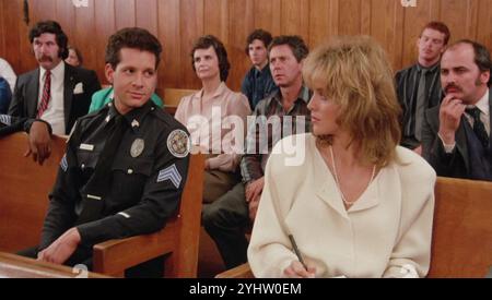 POLIZEIAKADEMIE 4: CITIZENS ON PATROL 1985 Warner Bros. Film mit Sharon Stone und Steve Guttenberg Stockfoto