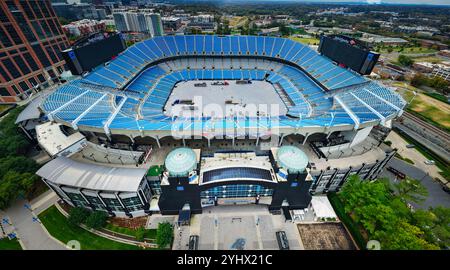 Luftaufnahme des Bank of America Stadions in Charlotte, NC - CHARLOTTE, NC - 27. OKTOBER 2024 Stockfoto