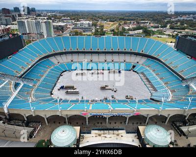 Luftaufnahme des Bank of America Stadions in Charlotte, NC - CHARLOTTE, NC - 27. OKTOBER 2024 Stockfoto