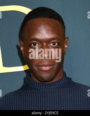 New York City, USA. November 2024. Ronald Peet nahm an der Premiere von Apple TV „Bad Sisters“ Staffel 2 Teil, die am 12. November 2024 in New York City stattfand, © Steven Bergman/AFF-USA. COM Credit: AFF/Alamy Live News Stockfoto