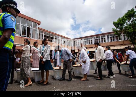 60-0: L’Alliance du Changement remporte les élections générales Stockfoto