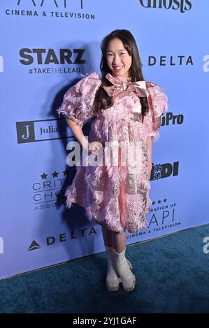 Hollywood CA USA – 12. November 2024: Reagan To nimmt an der 3. Jährlichen Feier von AAPI Cinema & TV der Critics Choice Association Teil. Stockfoto