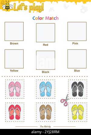 Farbanpassung im Beehive-Design Stock Vektor