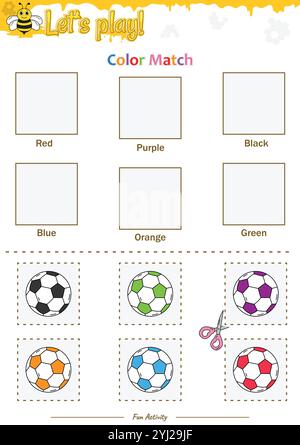 Farbanpassung im Beehive-Design Stock Vektor