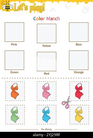 Farbanpassung im Beehive-Design Stock Vektor