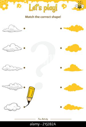 Passen Sie das Design der Form „Beehive“ an Stock Vektor