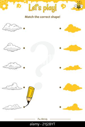 Passen Sie das Design der Form „Beehive“ an Stock Vektor